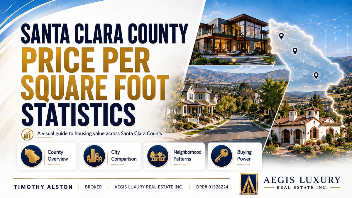 Santa Clara County Price per Square Foot Statistics cover illustration