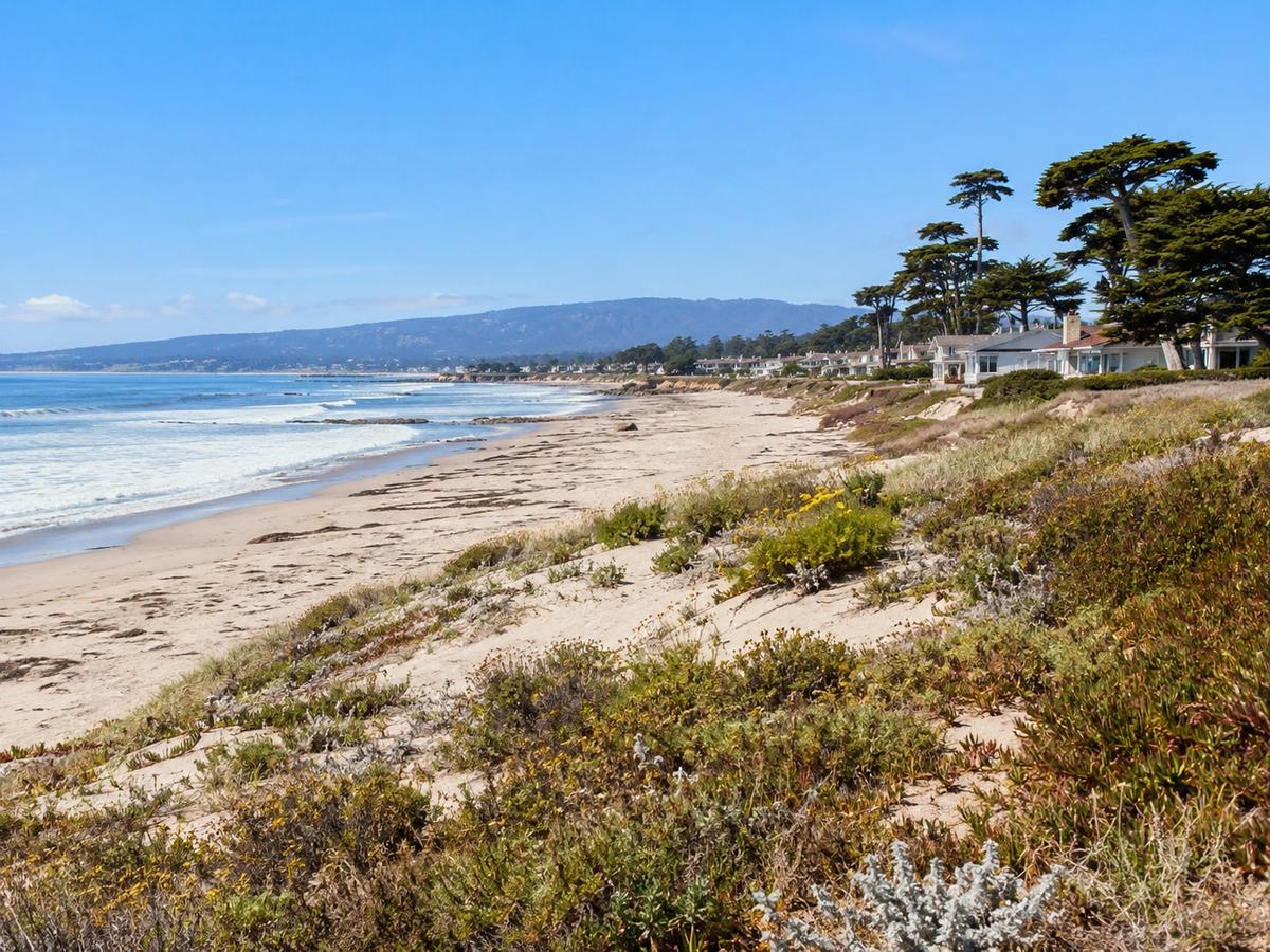 Seaside California luxury homes